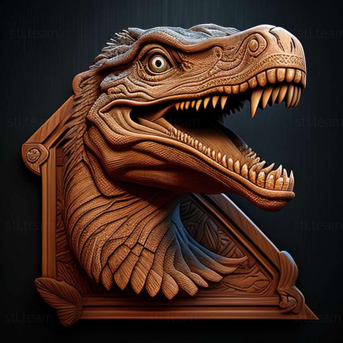 3D модель Utahraptor (STL)